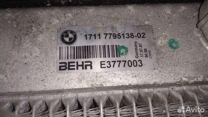 Кассета радиаторов BMW 7 E65/E66/E67 рест. 2006