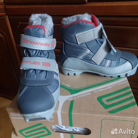 Ботинки лыжные Spine baby детские. 31-32 размер