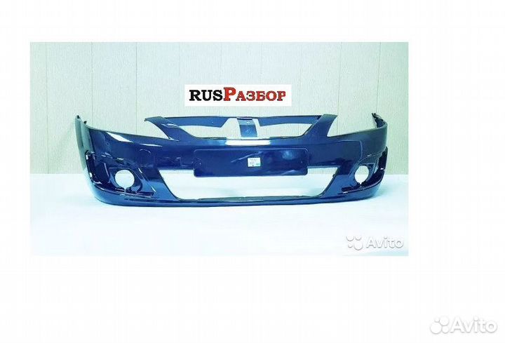 Бампер Лада Ларгус окрашенный цвет Дипломат