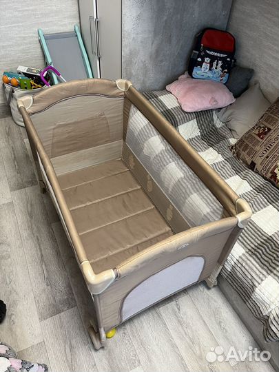 Манеж кровать babyton