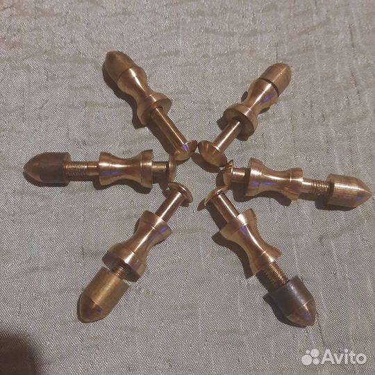 Хватки латунные к угольным самоварам