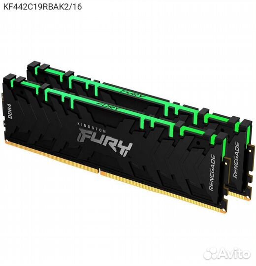 Комплект памяти Kingston fury Renegade RGB 16GB DI