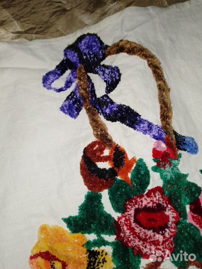 Картины вышивка, винтаж, СССР