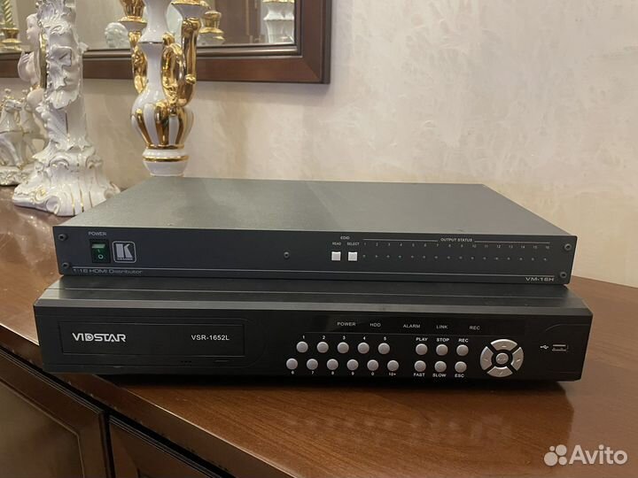 Усилитель-распред. hdmi VM-16H 1:16 и VSR-1652L