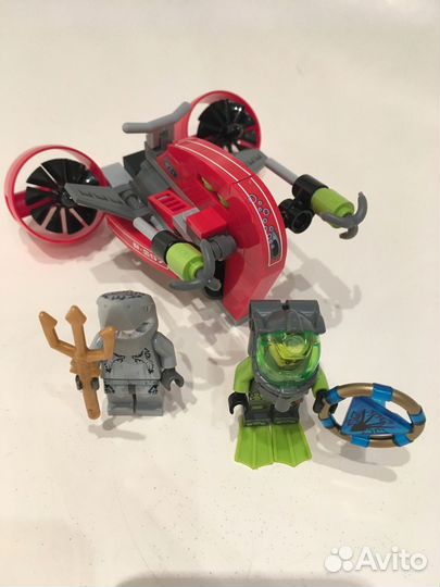 Lego 8057 atlantis поиски сокровищ