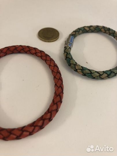 Браслет натуральная кожа