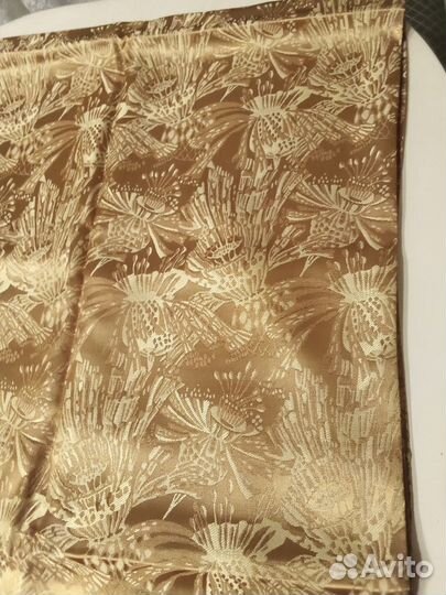 Шторы в спальню. Ткань для штор (2 вида)