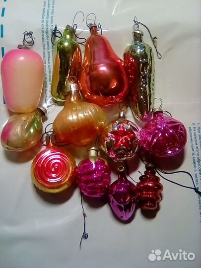 Елочные игрушки СССР