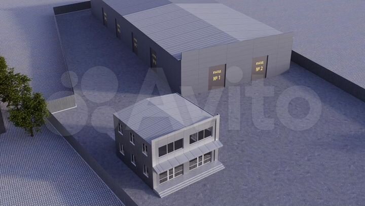 Производство, 1500 м²