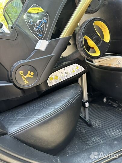 Коляска автокресло на колесах roller, doona, foofa