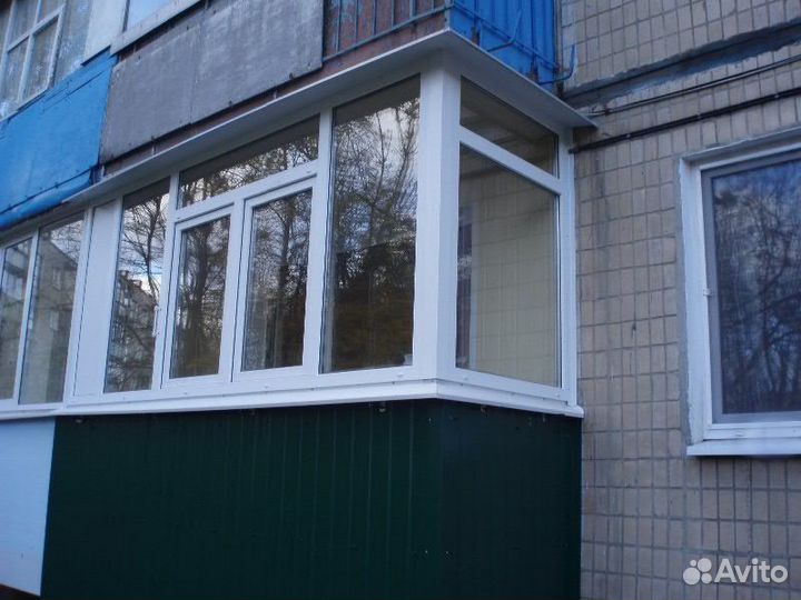 Отделка балконов и лоджий