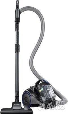 Пылесос Samsung VC4100, черный/синий