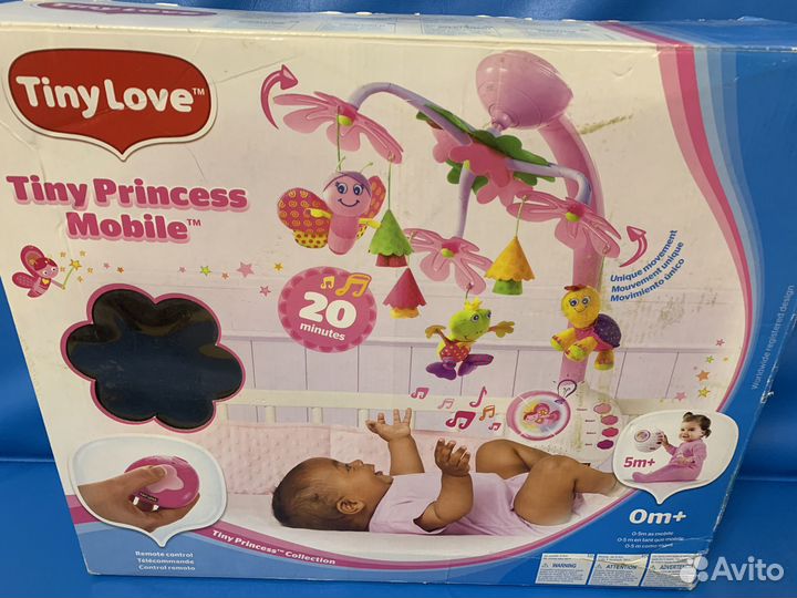 Музыкальный мобиль на кроватку tiny love