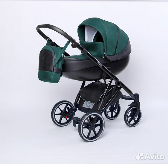 Коляска детская Peppy Zoom 2 в 1 (07) экокожа