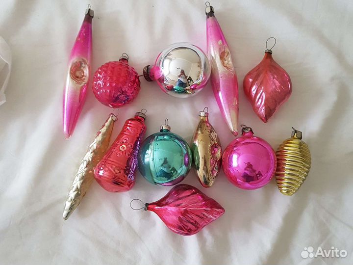 Елочные игрушки СССР