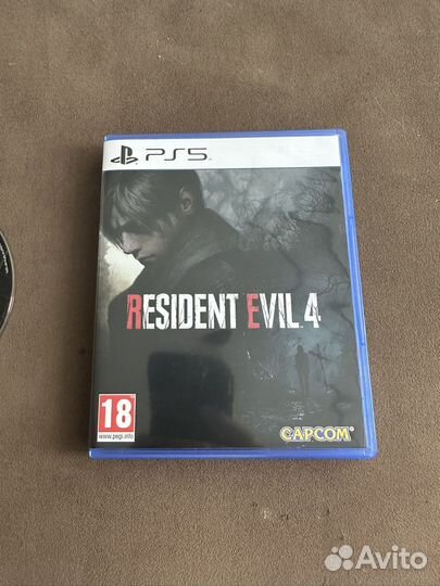 Resident evil 4 remake ps5 диск
