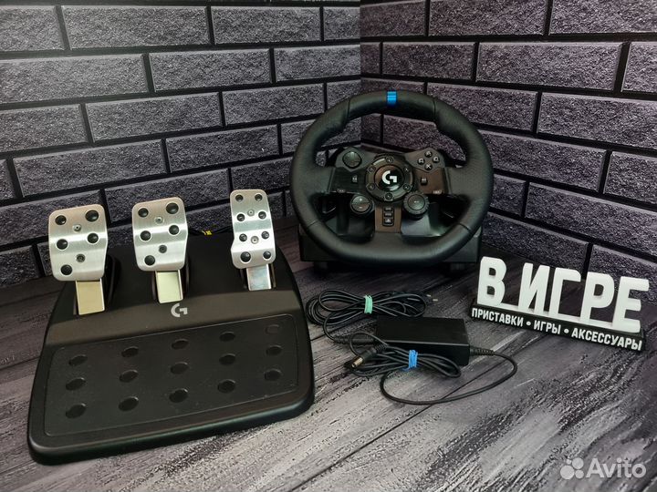 Руль Logitech G923 (PS / пк)