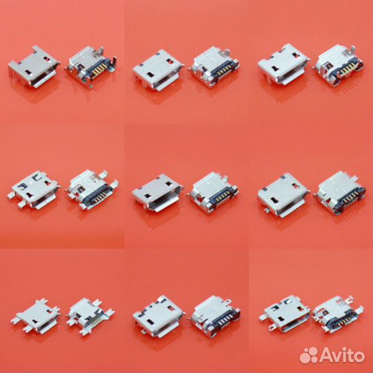 Разъём зарядки micro usb