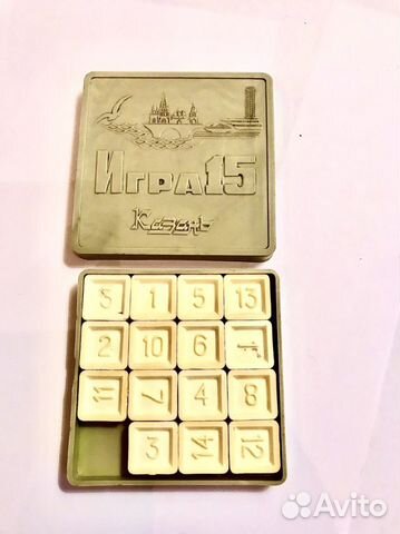 Настольная игра Пятнажки