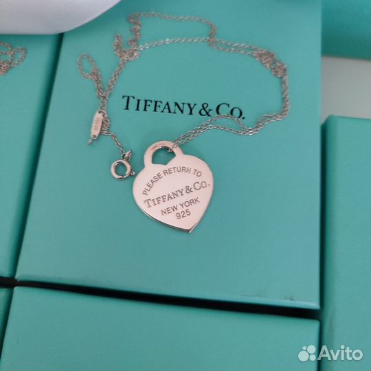 Tiffany Подвеска Сердце Оригинал Новая