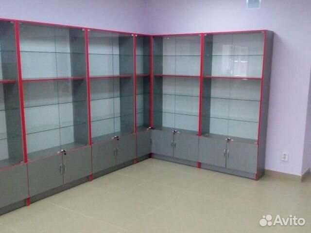 Витрины и прилавки для магазина (только под заказ)