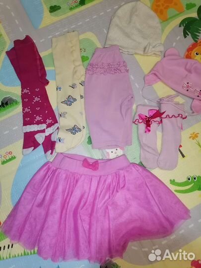 Одежда на девочку 1 год 80 рост