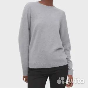 Джемпер Uniqlo Cashmere 3D Knit Seamless, светло-с