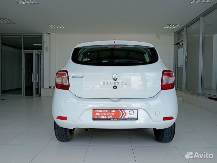 Renault Sandero 1.6 МТ, 2019, 77 485 км