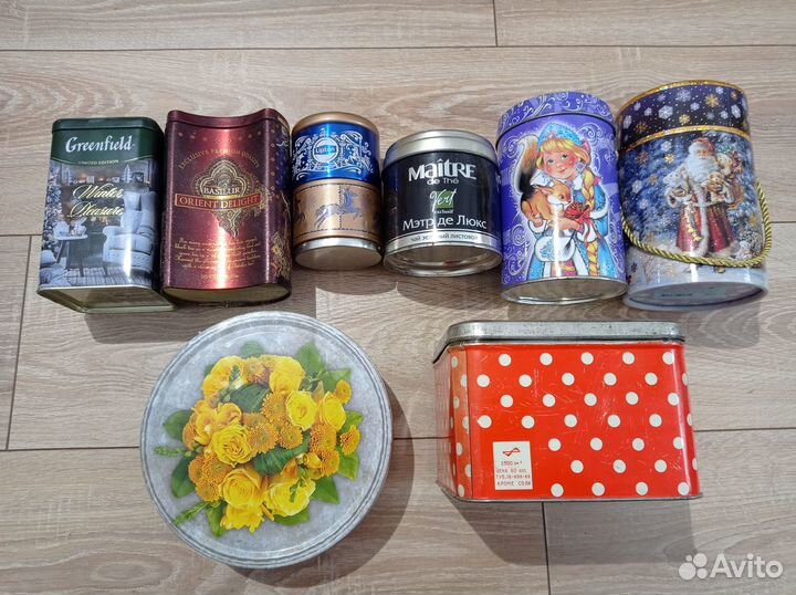 Банки жестяные контейнеры за всё