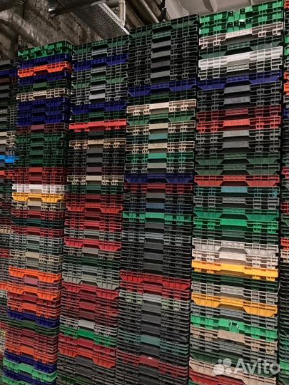 Хлебный ящик, евролоток, конусный, перфорированный