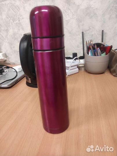 Термос 0.5 л розовый