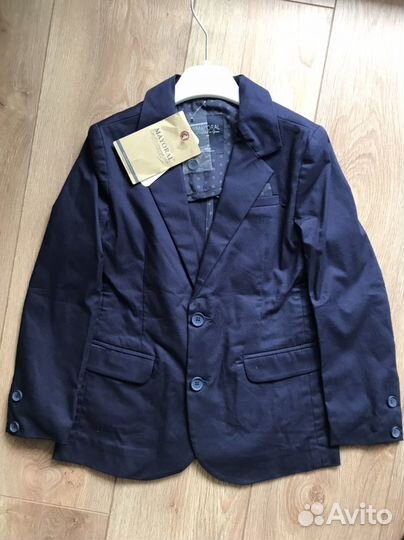 Mayoral пиджак рубашка 122