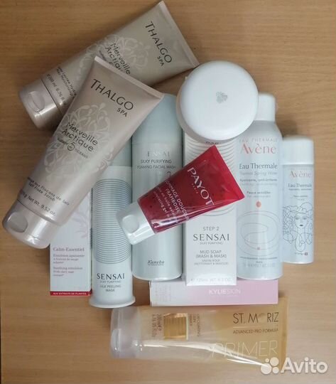 Уход Sensai, Clarins, Payot, Kylie, Thalgo