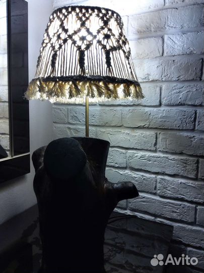 Лампа настольная винтаж