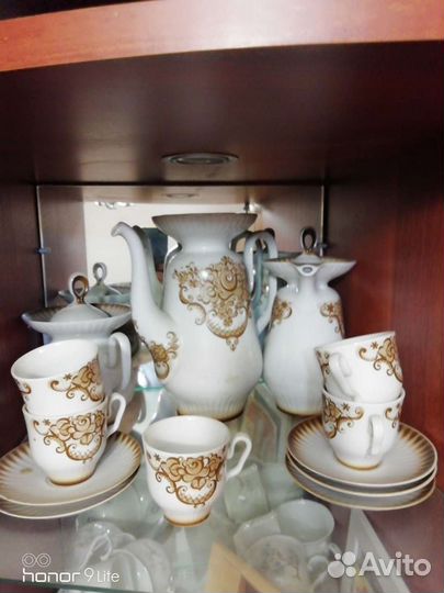 Сервиз кофейный СССР Полтавский фарфор