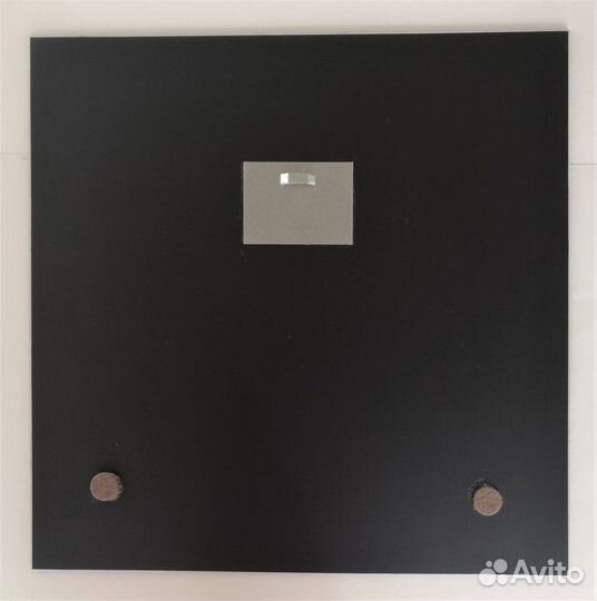 Картина постер на стекле Красный скутер