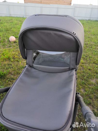 Коляска 2 в 1 эко кожа
