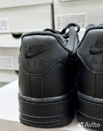 Кроссовки nike air force 1 black