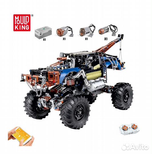 Конструктор mould king 18006 Эвакуатор монстр-трак