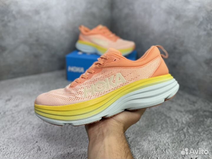 Кроссовки Hoka bondi 8 беговые