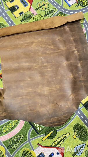 Лекало + кожа для шитья кошелька-клатча