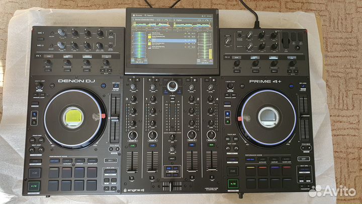 Dj контроллер Denon dj Prime 4+