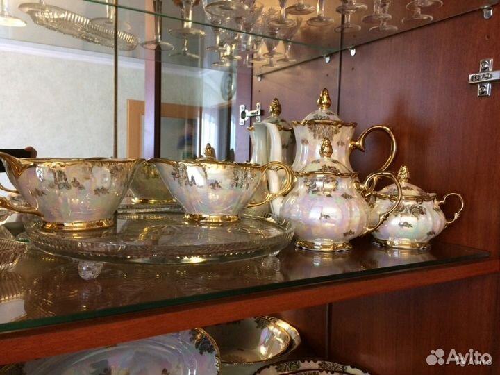 Фарфоровый сервиз Roschtzer Porzellanfabrik Unger