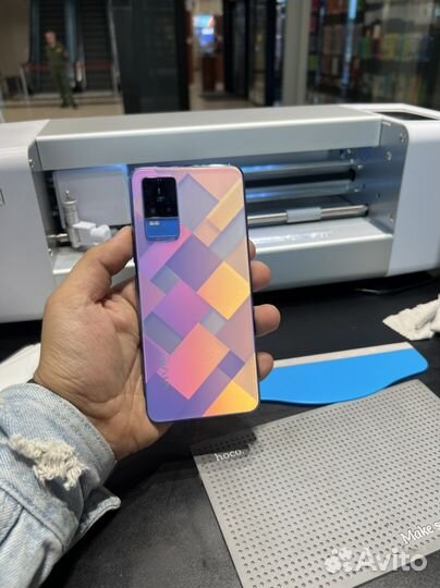 Гидрогелевая пленка для телефона iPhone Samsung