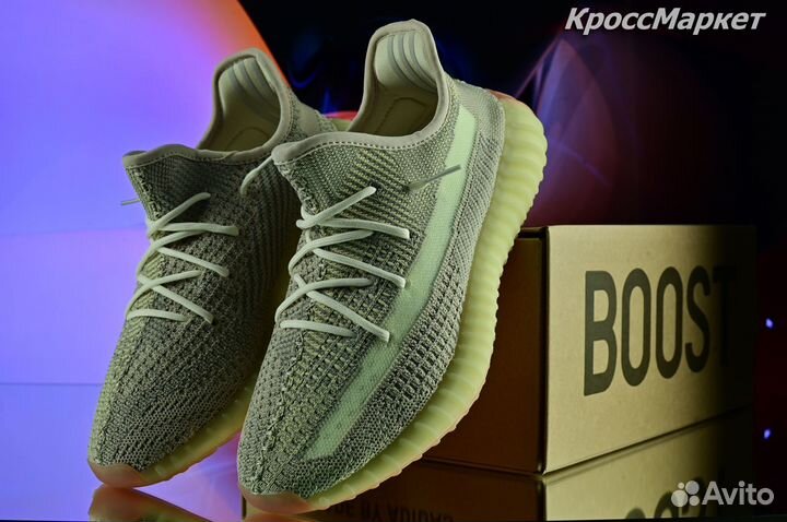 Кроссовки Adidas Reflective Yeezy FW5318 Citrin