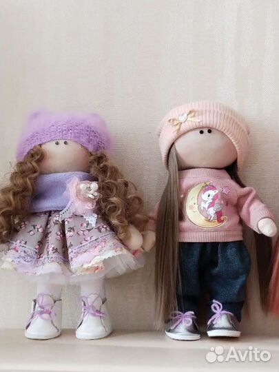 Интерьерная кукла ручной работы