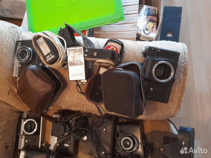 Фотоаппараты линзы объективы фильтры СССР