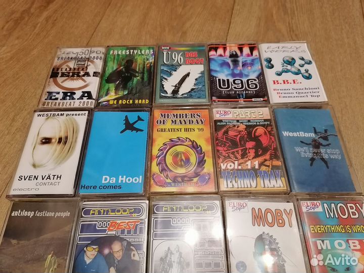 1995-2001 Электронная музыка, Студийные Кассеты