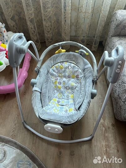 Детские качели babyton funny time 2в1