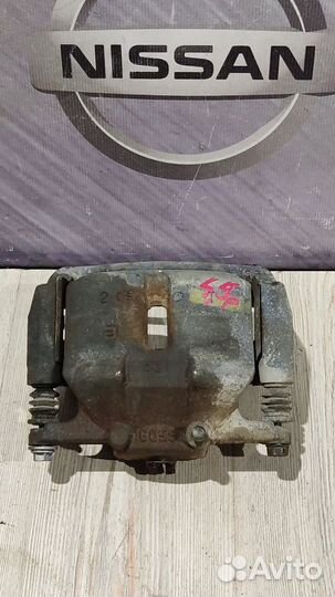 Суппорт тормозной перед Nissan qashqai J10 Прав